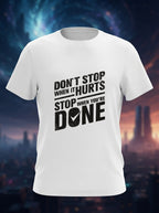 Don't Stop White Dry-Fit T-Shirt