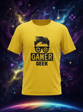 Gamer Geek Yellow Tshirt
