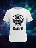 Geek Gamer White Tshirt