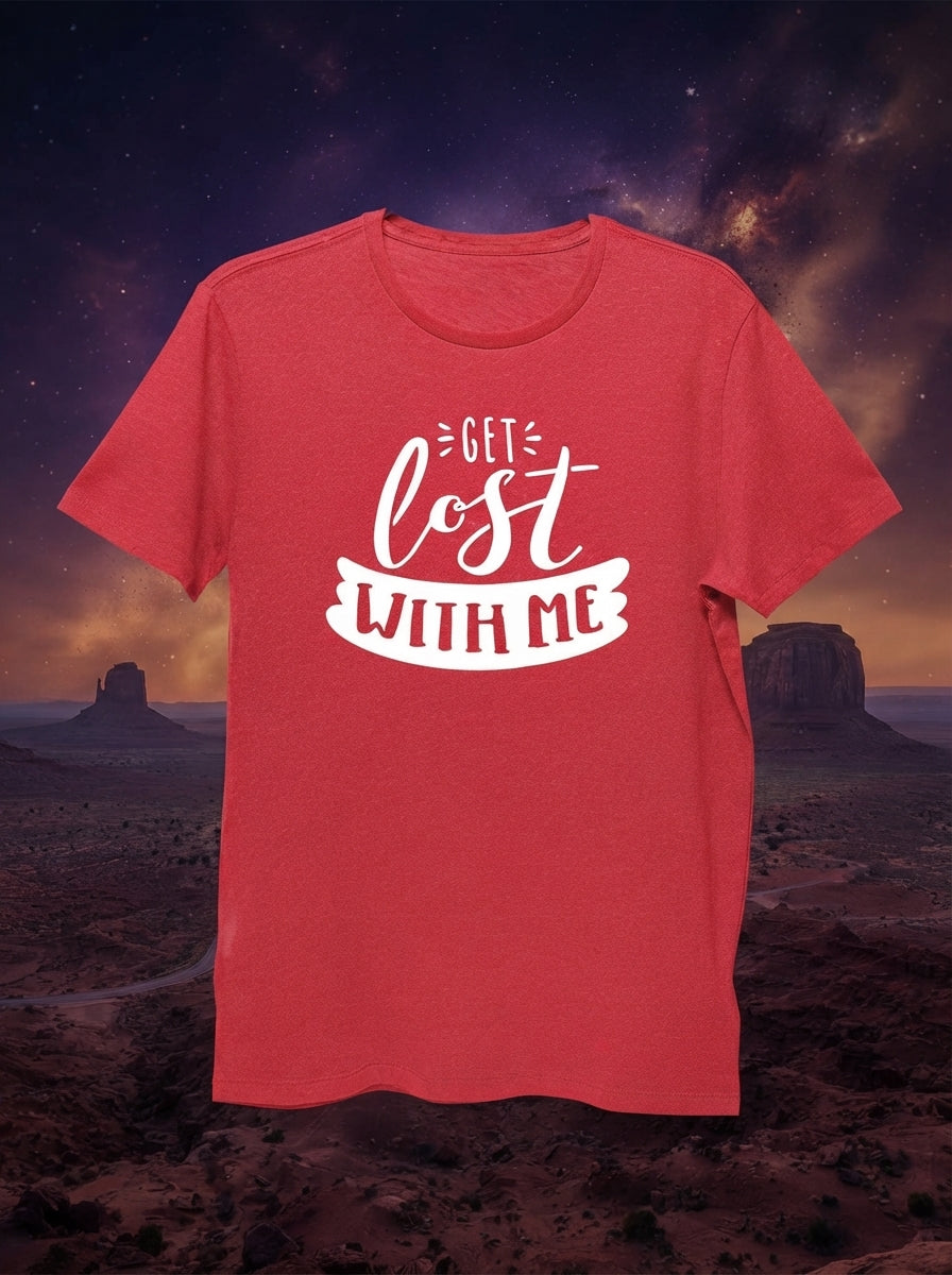 Get Lost Red Tshirt