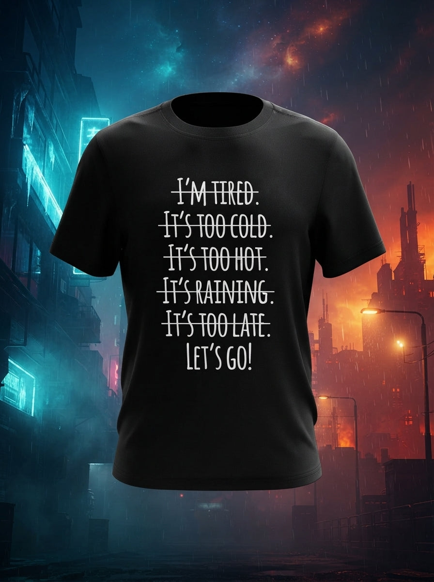 Lets Go Black Dry-Fit T-Shirt