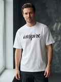 Inspire White Oversized Tee