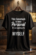 Comeback Personal Black Tee