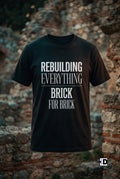 Rebuilding Everything Black Tee