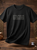 Gayatri Mantra Black Tee