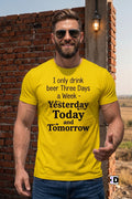 Beer Three Days Yellow Tee