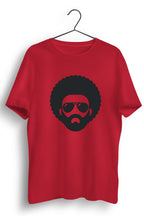 Hipster Gangsta Graphic Printed Red  Tshirt