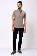 Stylox Men's Half Sleeve Casual Solid T-Shirt