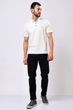 Stylox Men's Half Sleeve Casual Solid T-Shirt