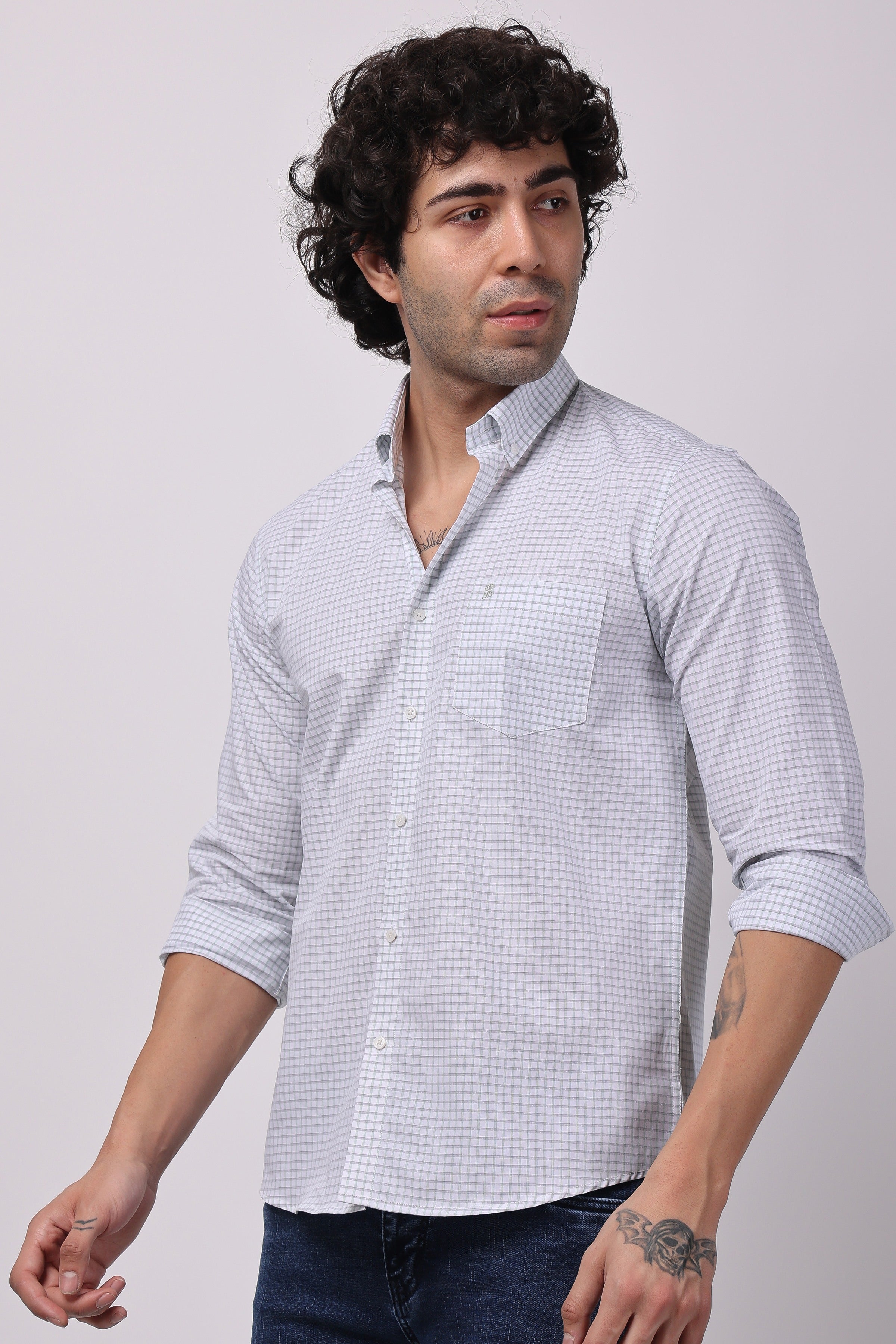 Stylox Full Sleeve Solid Casual Shirt For Men's