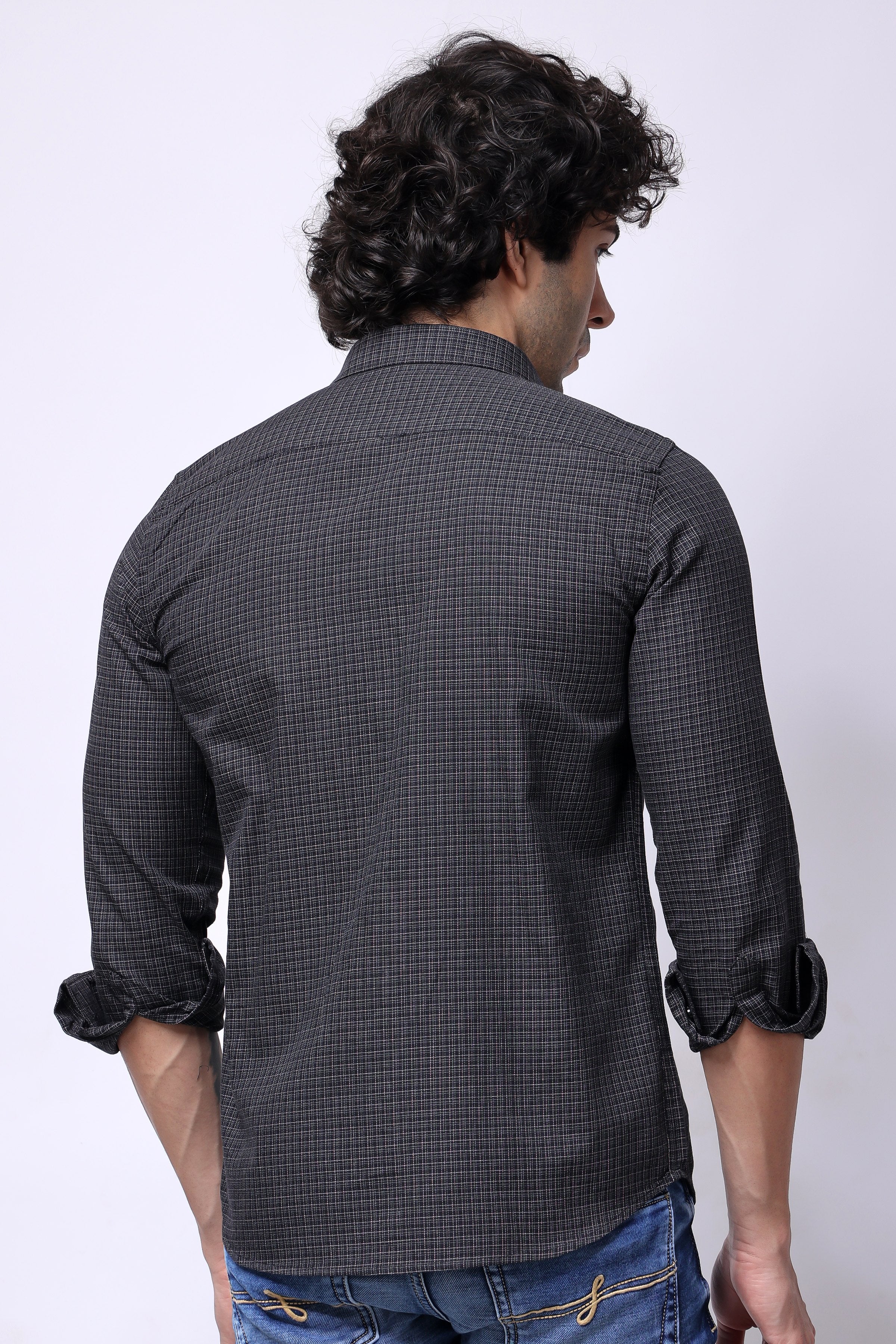 Stylox Full Sleeve Solid Casual Shirt For Men's