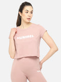 Hummel Purple Regular Shirts for Women Daily Wear