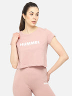 Hummel Purple Regular Shirts for Women Daily Wear