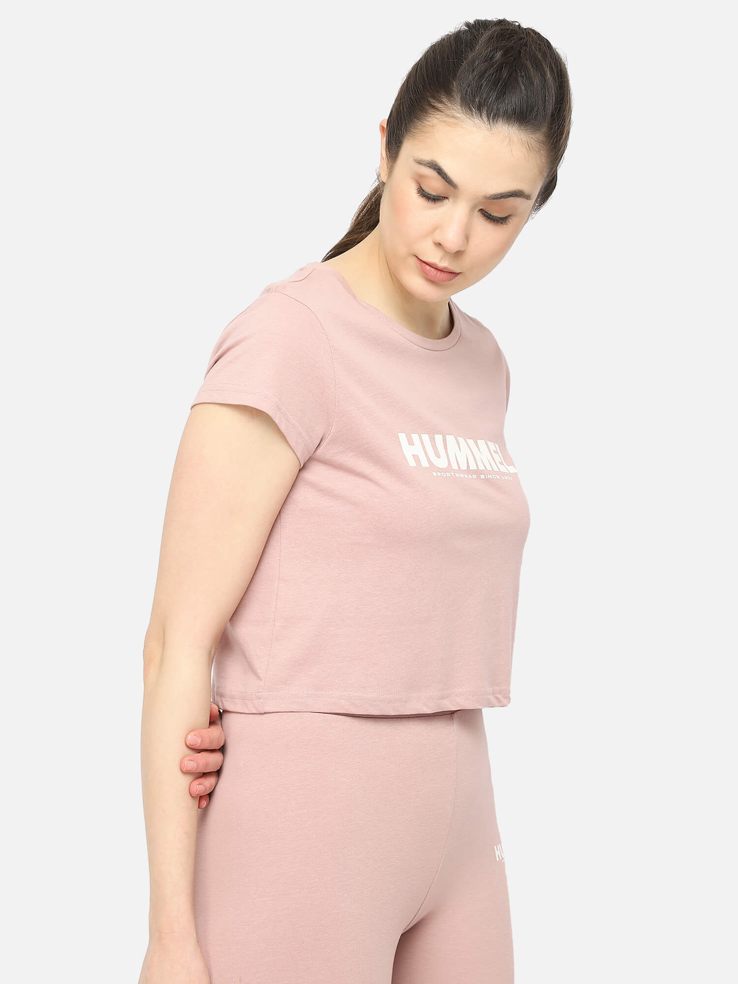 Hummel Purple Regular Shirts for Women Daily Wear