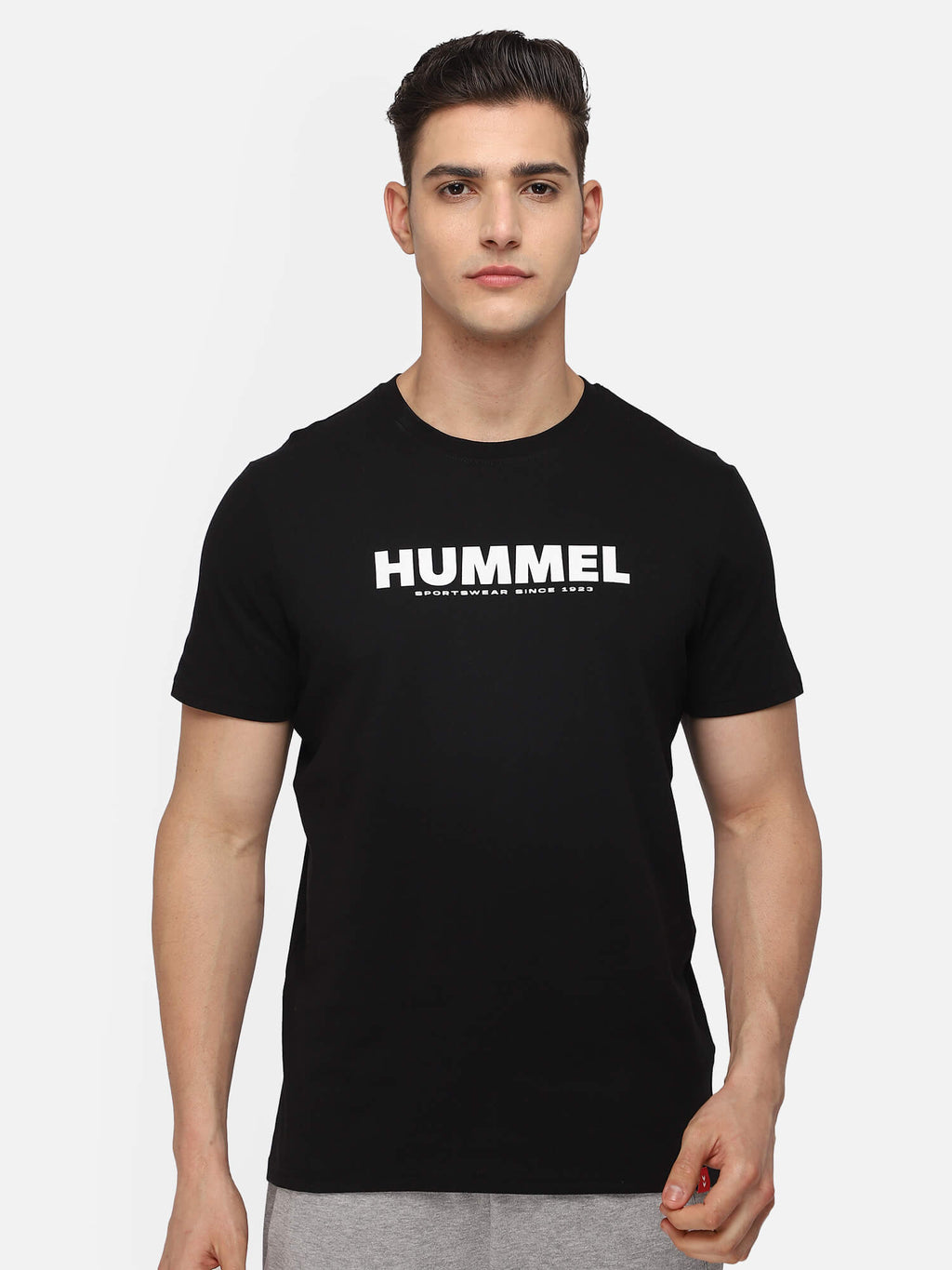Hummel Black Regular Shirts for Men Daily Wear