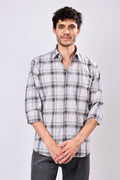 Stylox Regular Fit Full Sleeve Check Casual Shirt For Men's
