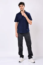 Stylox Regular Fit Half Sleeve Solid Casual Shirt for Men