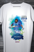 Rohit Sharma Splatter Paint Fan Tee World Cup 2019