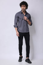 Stylox Full Sleeve Solid Casual Shirt For Men's