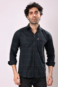 Stylox Regular Fit Full Sleeve Check Casual Shirt For Men's