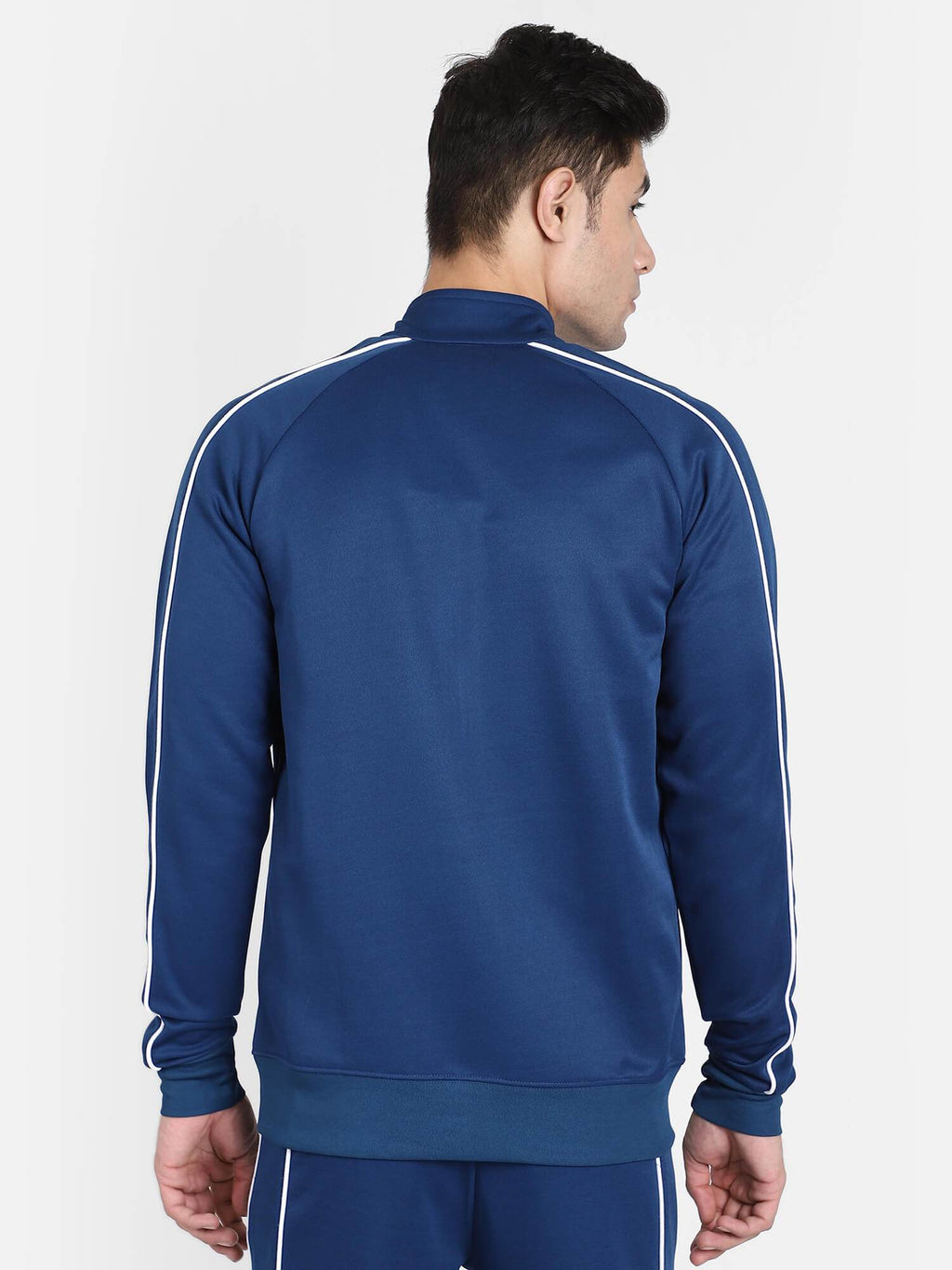 Hummel Blue Regular Jackets for Men Outdoor Wear