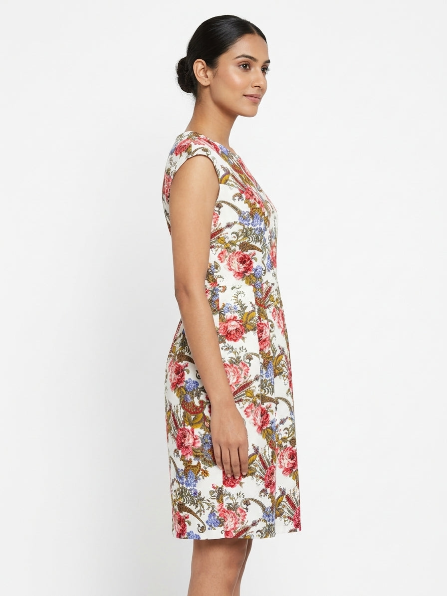 ZINK Dress Casual White Polyester