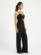 CAMLA Jumpsuit Casual Black Polyester