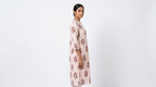 Pink Floral Print Relaxed Fit Kurti