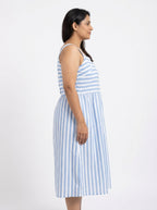 IDENIM Tom Dress Casual Blue Cotton