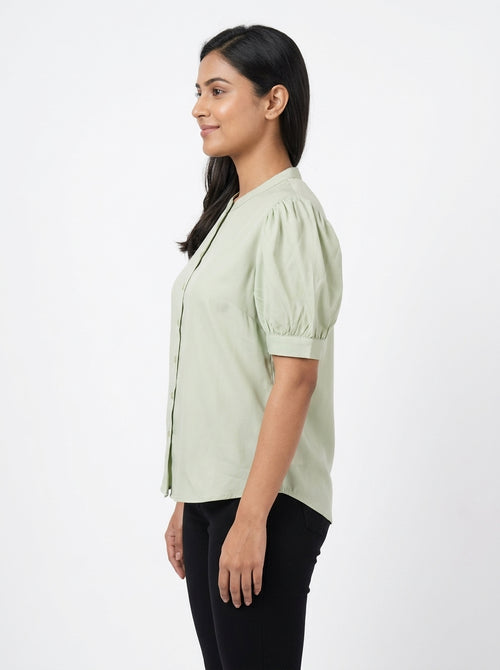 Annabelle Light Green Blouse - Size L