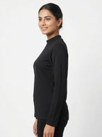 ILLI London Top Casual Black Blended