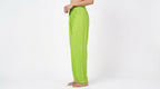 Meeranshi Lime Green Elastic Waist Bottoms - XS