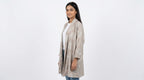 Sweater Casual Beige Blended
