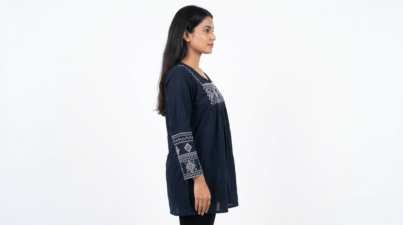 NEW TANSA Basic Dark Top - Size M