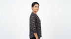 Fig Floral Print Blouse/Top - Size S