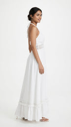 Dress Casual White Cotton