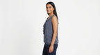 Austin Reed Top Casual Navy Polyester