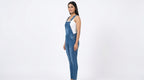 Casual Blue Denim Jumpsuit