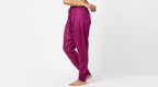 Magenta Solid Viscose Blend Salwar