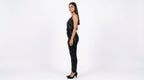 H&M Trousers Formal Black Polyester