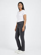 Women's Charcoal Regular Fit Denim Jeans