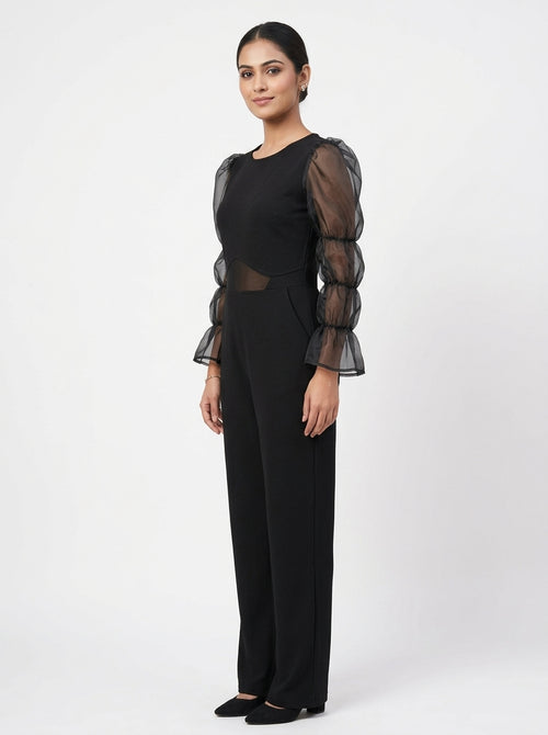 ATHENA Jumpsuit Casual Black Polyester