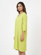 Anouk Kurti Casual Green Viscose