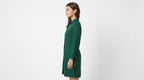 Tunic Casual Green Polyester
