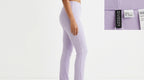 H&M Trousers Casual Lavender Viscose & Blended