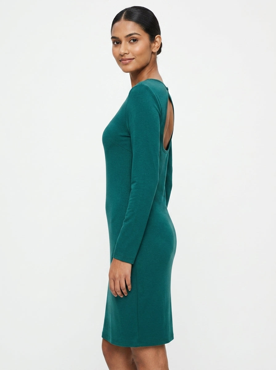 SHEIN Women's Teal Knit Top Size M