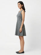 H&M Divided Dress Casual Grey Blended
