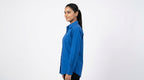 Blue Regular Fit Casual Long Sleeve Shirt
