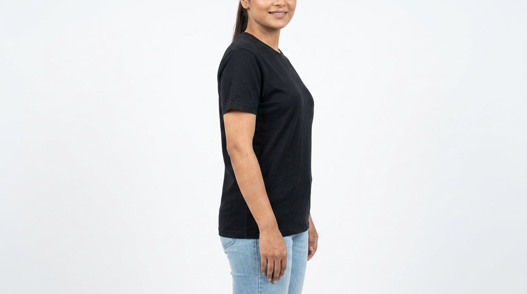 Aerox Women's Size M Bio Wash 100% Cotton T-Shirt