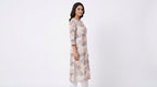Multi-Colored Abstract Print Regular Fit Kurti